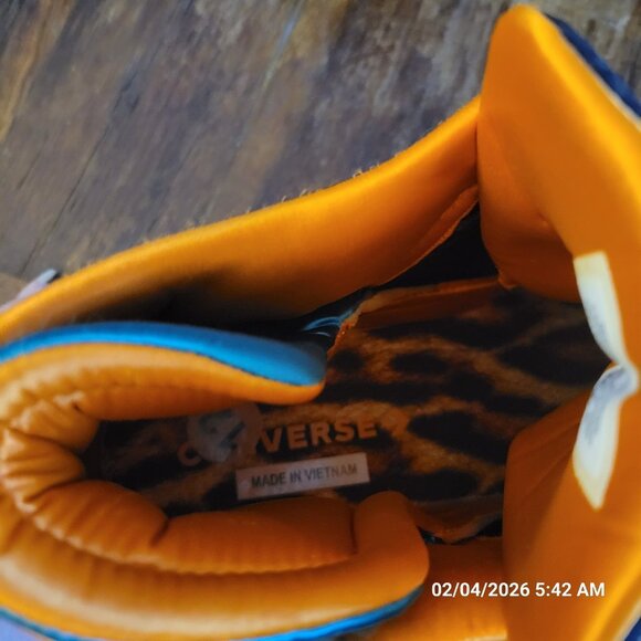 Converse Cons ERX 260 Just Don Animal Pack Black Hi top Teal Men's Size 12 - Picture 7 of 8